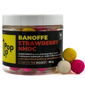Kulki Ultimate Products Pop Up Banoffee Strawberry NHDC 15mm