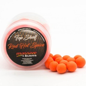 Kulki Massive Baits Top Shelf Pop Ups Red Hot Spice 18mm