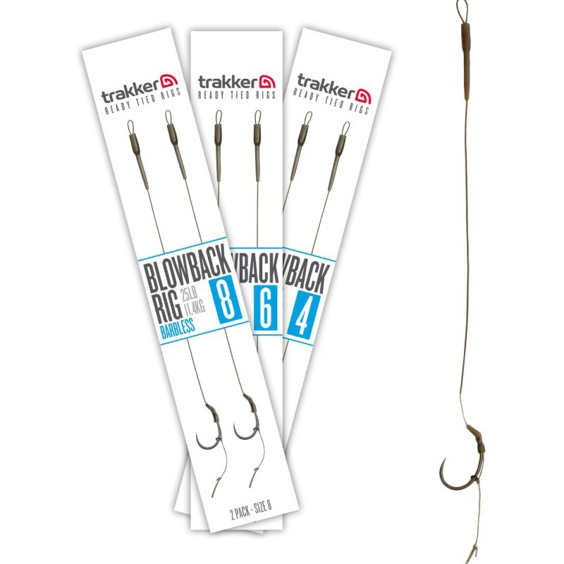 Przypony Trakker Blowback Rig 2 Pack Barbless - 4