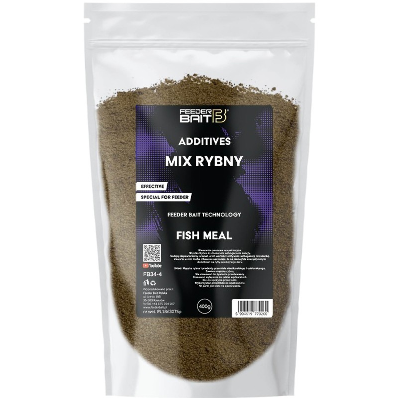 Dodatek Zanętowy Feeder Bait Mix Rybny 400g