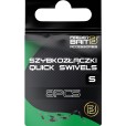 Szybkozłączki Feeder Bait Quick Swivels S 8szt