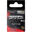 Agrafki Feeder Bait Snap Link Swivels 8mm 10szt