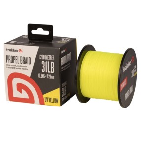 Plecionka Trakker Propel Braid 31lb 13.8kg  0.26mm 1200m UV Yellow 