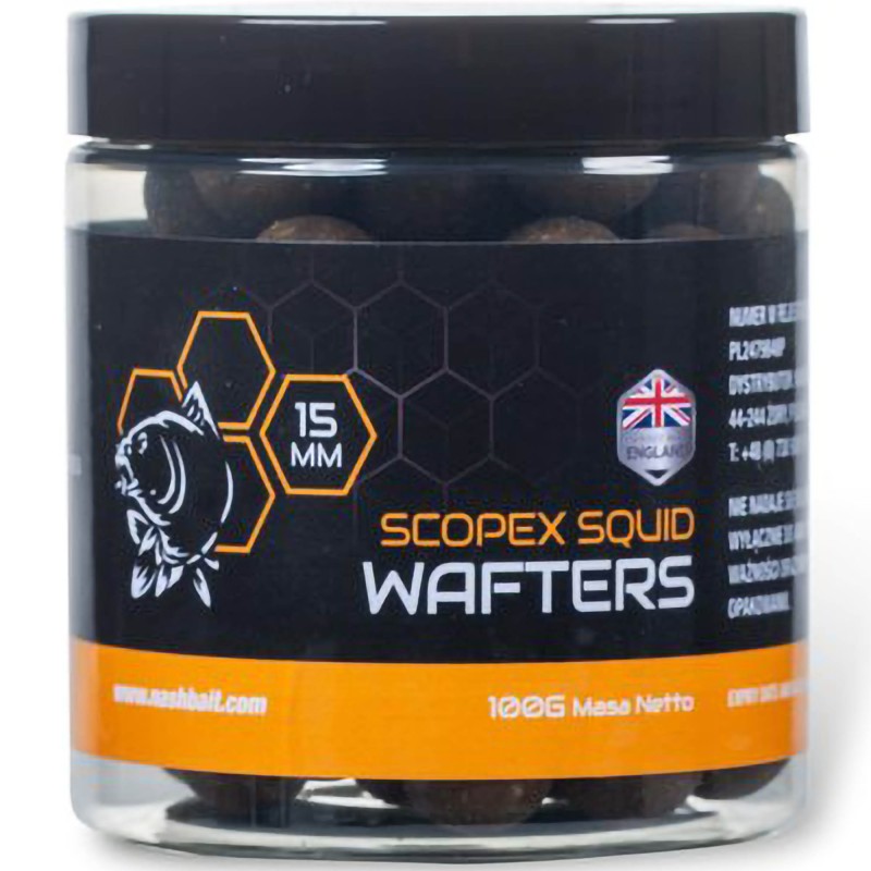 Kulki Nash Scopex Squid Wafters 15mm 100g 