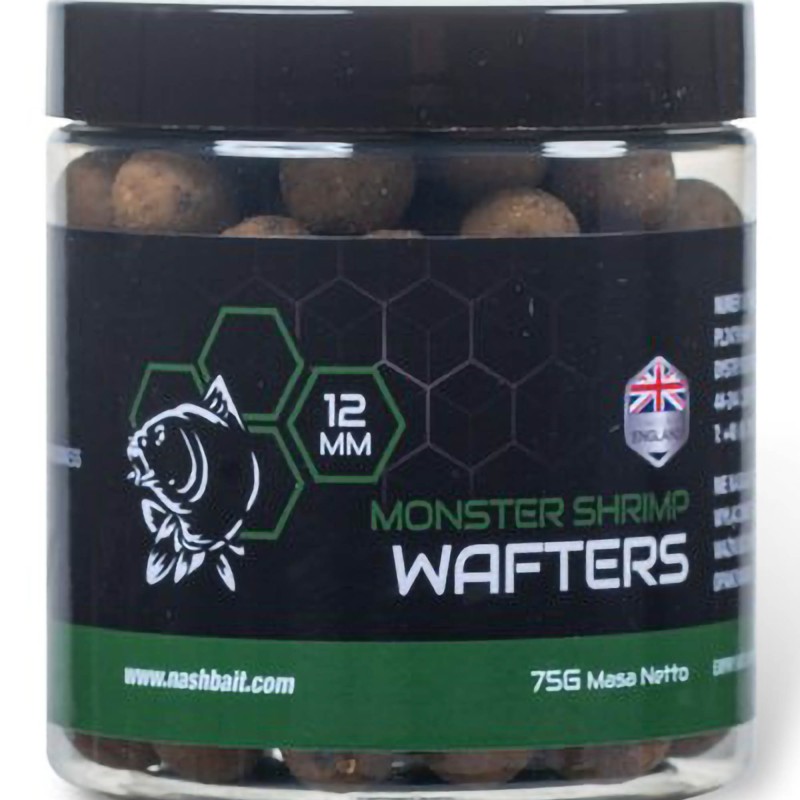 Kulki Nash Monster Shrimp Wafters 12mm 75g