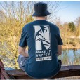 Koszulka Nash Make It Happen Since 1978 T Shirt Navy Blue - XXL
