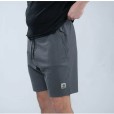 Spodenki Nash Make It Happen Badge Shorts Grey Marl - XXXL