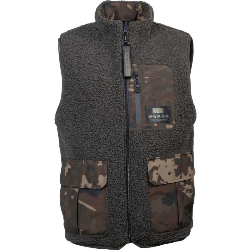 Kurtka Nash Zero Tolerance Sherpa Fleece Reversible Body Warmer - XL
