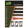 Zestaw Zig-Rig Fox Edges Naturals Zig Alingna Kit