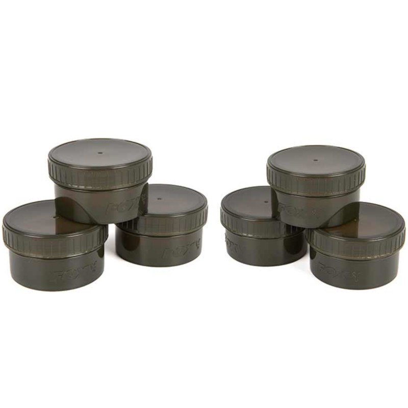 Pudełka Na Przynęty Fox Edges Hookbait pots half x 6