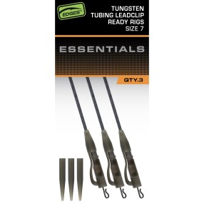 Bezpieczny Klips Z Rurką Antysplątaniową Fox Edges Tungsten Tubing Leadclip Ready Rigs - 7