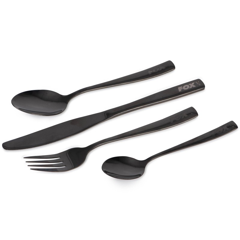 Sztućce Fox Cooware Black Stainless Cutlery Set