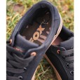 Buty Fox Black Canvas Shoe - 44