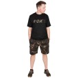 Koszulka Fox Black/Camo Logo T - S