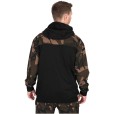 Bluza Fox Lw Black/Camo Split Zip Hoody - XL