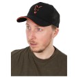 Czapka Fox Collection Trucker Cap Black & Orange