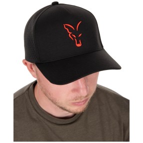 Czapka Fox Collection Baseball Cap - Black/ Orange