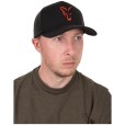 Czapka Fox Collection Baseball Cap - Black/ Orange