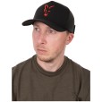 Czapka Fox Collection Baseball Cap - Black/ Orange