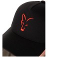 Czapka Fox Collection Trucker Cap - Black/ Orange