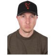 Czapka Fox Collection Trucker Cap - Black/ Orange