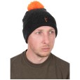 Czapka Fox Collection Bobble Hat- Black/ Orange
