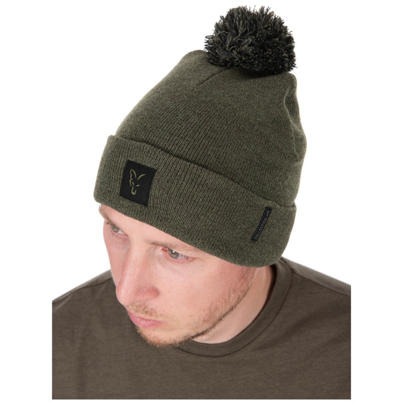 Czapka Fox Collection Bobble Hat - Green/ Black