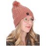 Czapka Fox Ladies Knitted Bobble