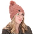 Czapka Fox Ladies Knitted Bobble