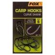 Haczyki Fox Carp Hooks Curve Shank Nr 6