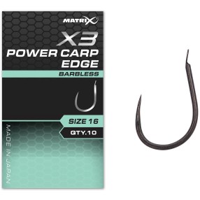 Haczyki Matrix X3 Power Carp Edge Barbless - 14