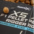 Haczyki Matrix X5 F1 Pellet Rigger Barbless Eyed - 16