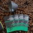Haczyki Matrix X9 Carp Wide Gape Barbless Eyed - 16