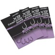 Haczyki Matrix X9 Carp Wide Gape Barbless Eyed - 12