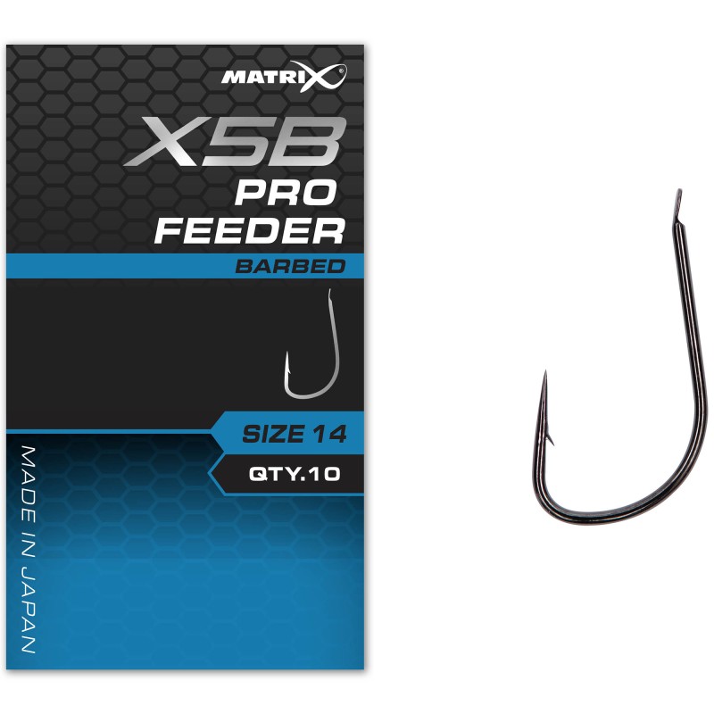 Haczyki Matrix X5B Pro Feeder Barbed - 14