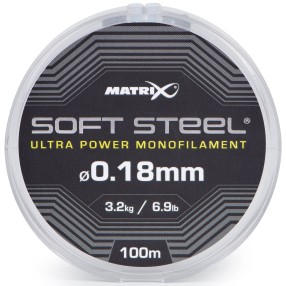 Żyłka Matrix Soft Steel Ultra Power Monofilament 0.18mm 100m