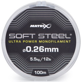 Żyłka Matrix Soft Steel Ultra Power Monofilament 0.26mm 100m