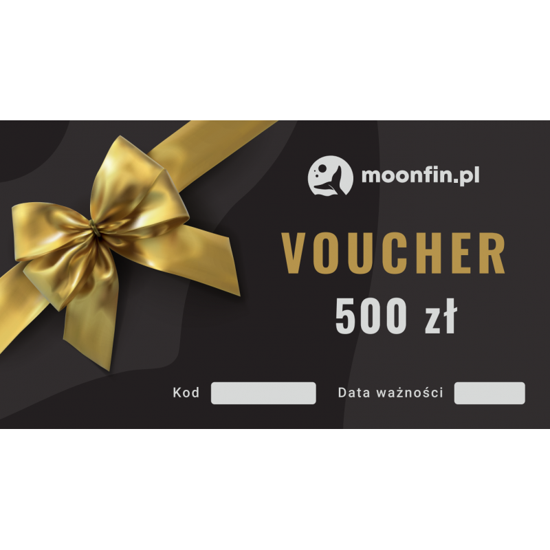 Voucher Podarunkowy/ Bon Podarunkowy/ Karta Podarunkowa 500 zł Moonfin.pl