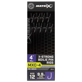 Przypony Matrix MXC-4 X-Strong Boilie Pin Rigs 4" 10cm - 12