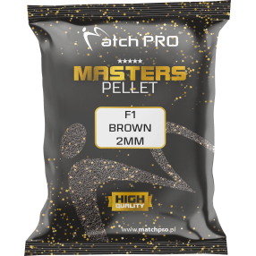 Pellet Matchpro Masters F1 Brown 2mm 700g. 977610