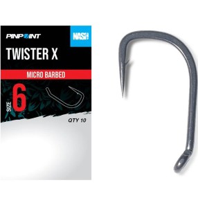 Haczyki Nash Twister X Barbed - 2 