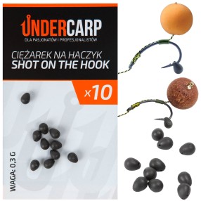 Ciężarki Na Haczyk Under Carp  Shot On The Hook 0,3g