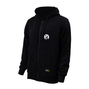 Bluza Z Kapturem Rozpinana Moonfin Czarna - M