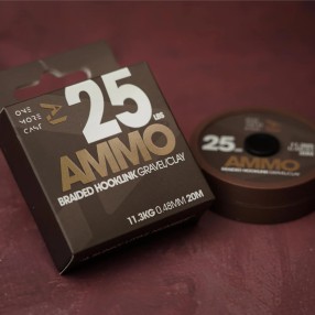 Plecionka One More Cast Ammo Camo Braided Hooklink Gravel/ Clay 25lb