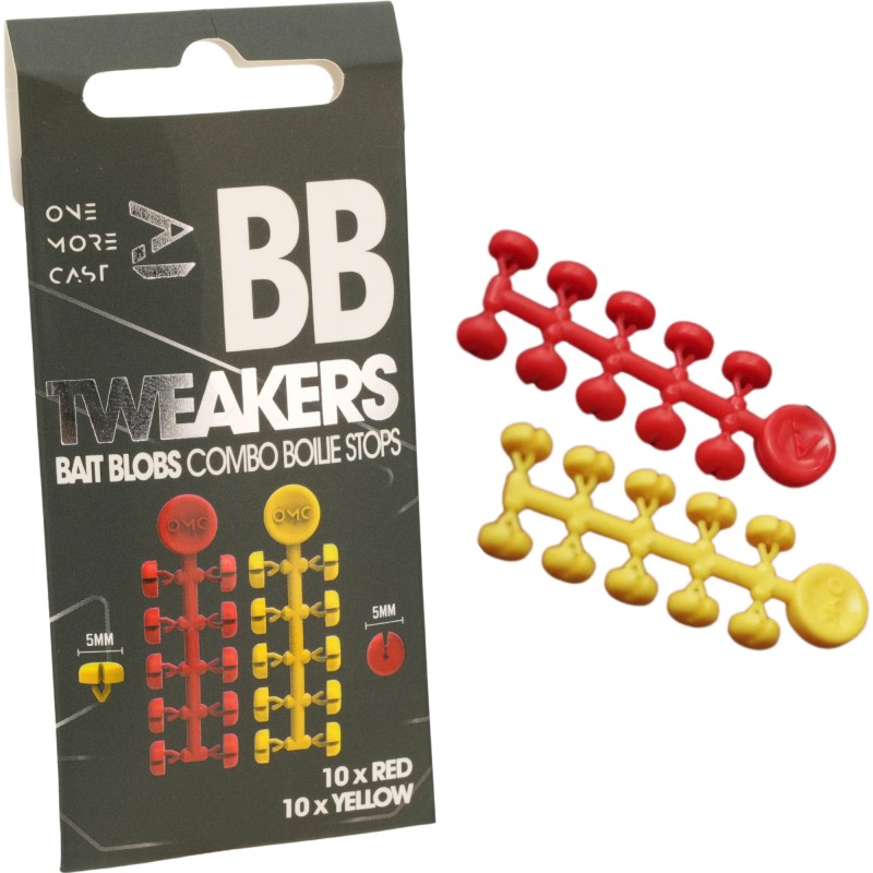Stopery One More Cast Tweakers Bait Blobs Red & Yellow 