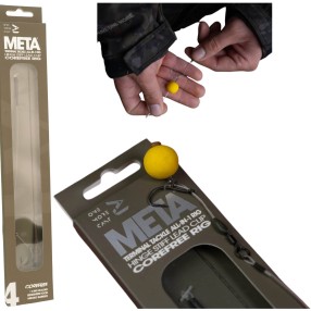 Przypon One More Cast Surrender All-In-1 Rigs Blend Corefree Double Over Hinge Redesmere Barbed - 4