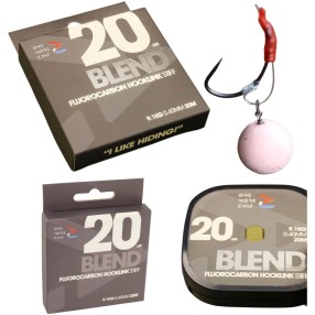 Fluorocarbon One More Cast Blend Fluorocarbon Hooklink Stiff 0,40mm 20lb 20m