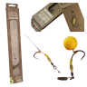 Przypon One More Cast Surrender All-In-1 Rigs Blend Fuzed Leader Leadclip Spinner Colne V Barbed - 6
