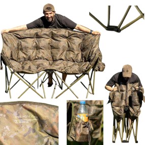 Dwuosobowy Fotel One More Cast The Park Bench Chair