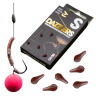Pozycjonery One More Cast Dazzlers Worm Brown Long Distance Hookbead - Small